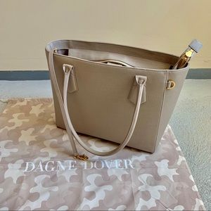 Dagne Dover Signature Classic Tote Bleeker Blush